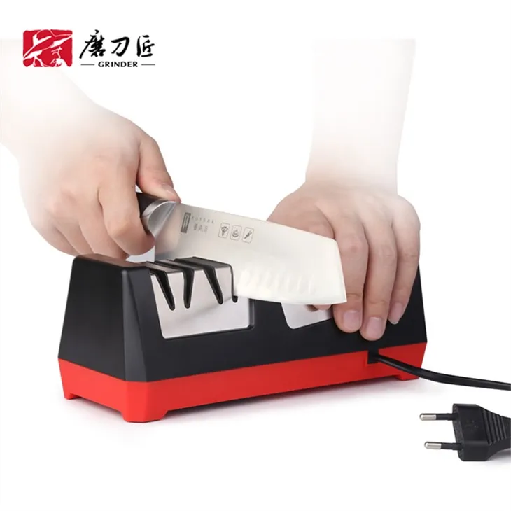 Household electric knife sharpener