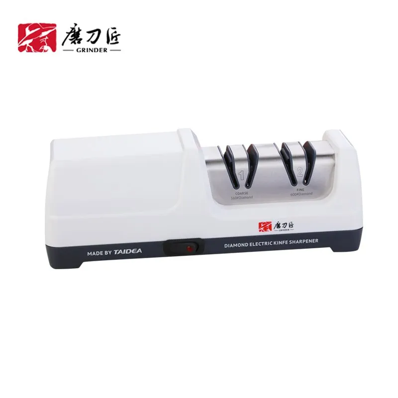 Dvostupanjski električni oštrač noževa